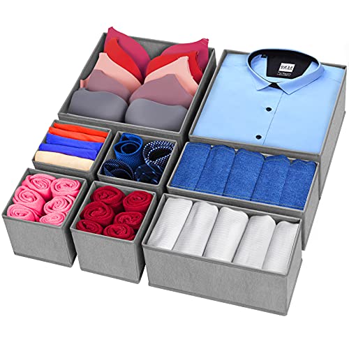 Ripley ORGANIZADOR DE CAJONES 8 UNIDADES DE ROPA INTERIOR ORGANIZADOR